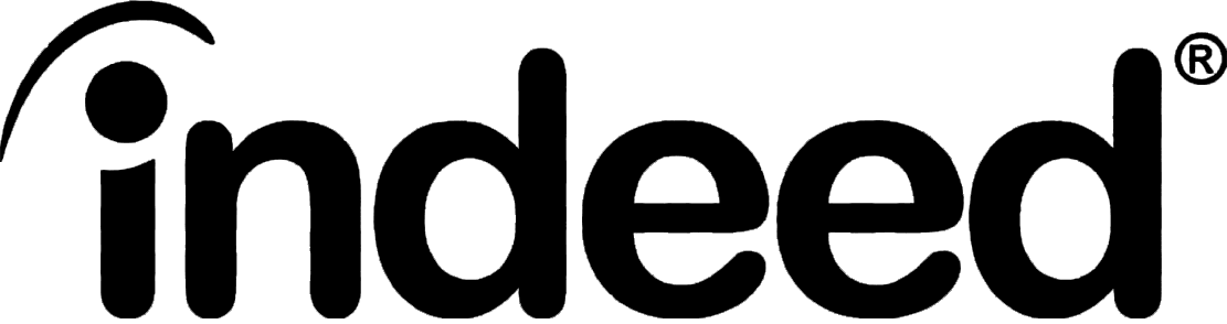 Indeed Logo Black and White